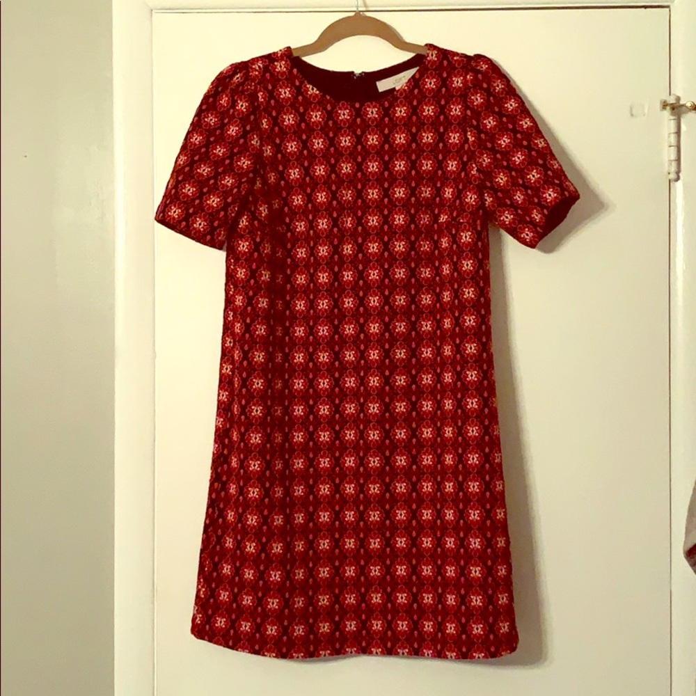 Loft red dress! Tags still on!